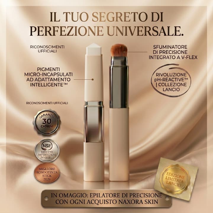 Naxora Skin™: Il Fondotinta Intelligente